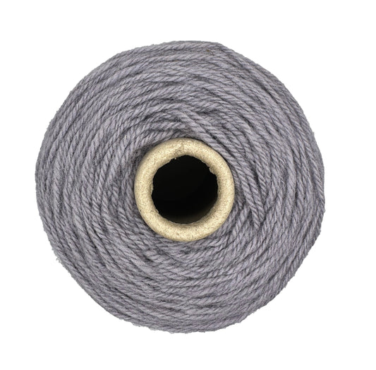 Faded lavender 100% rug wool on cone for tufting