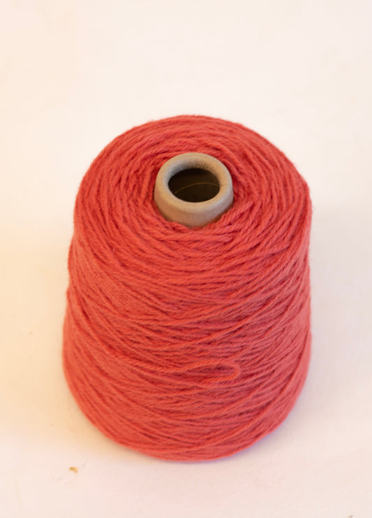 Party Punch 100% rug wool on cone for tufting