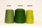 Leaf Green  100% rug wool on cone for tufting