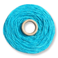Bright blue 100% rug wool on cone for tufting
