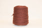 Maroon Brown 100% rug wool on cone for tufting