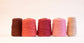 Bubble Gum Pink 100% rug wool on cone for tufting
