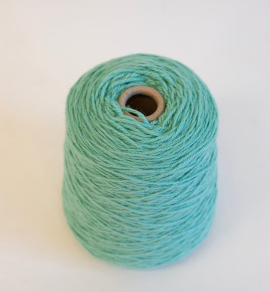Seafoam 100% rug wool on cone for tufting
