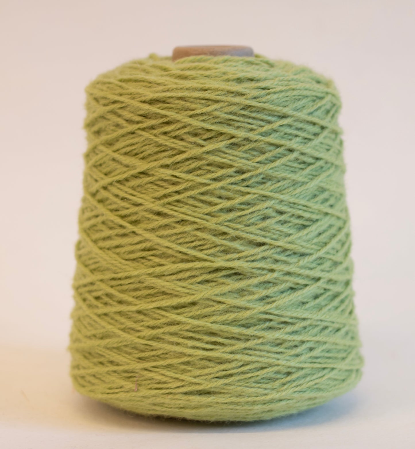 Tea Green 100% rug wool on cone for tufting