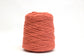 watermelon pink  100% rug wool on cone for tufting