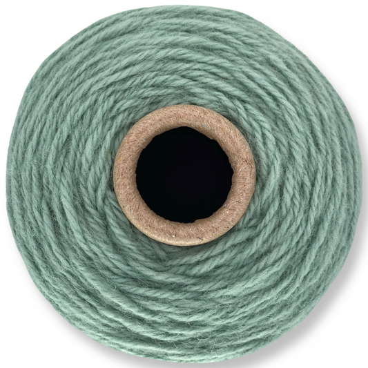 Mint 100% rug rug wool on cone for tufting